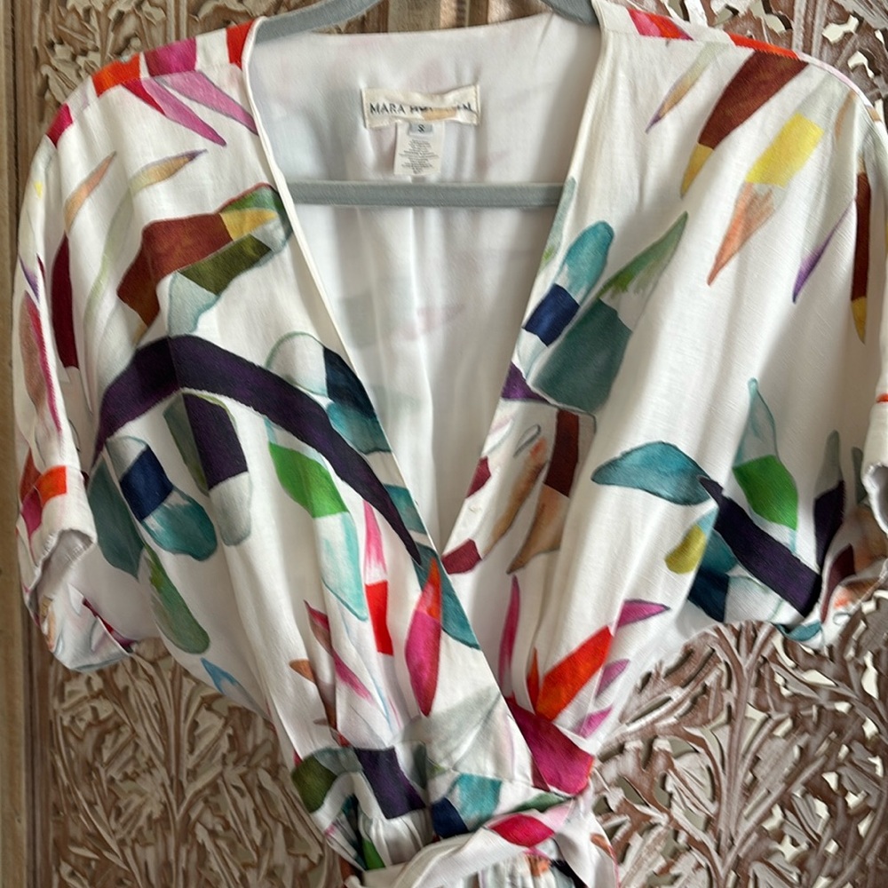Mara Hoffman wrap dress
